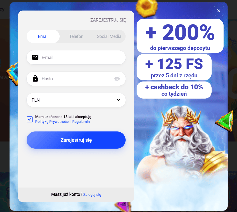 Slottica Rejestracja